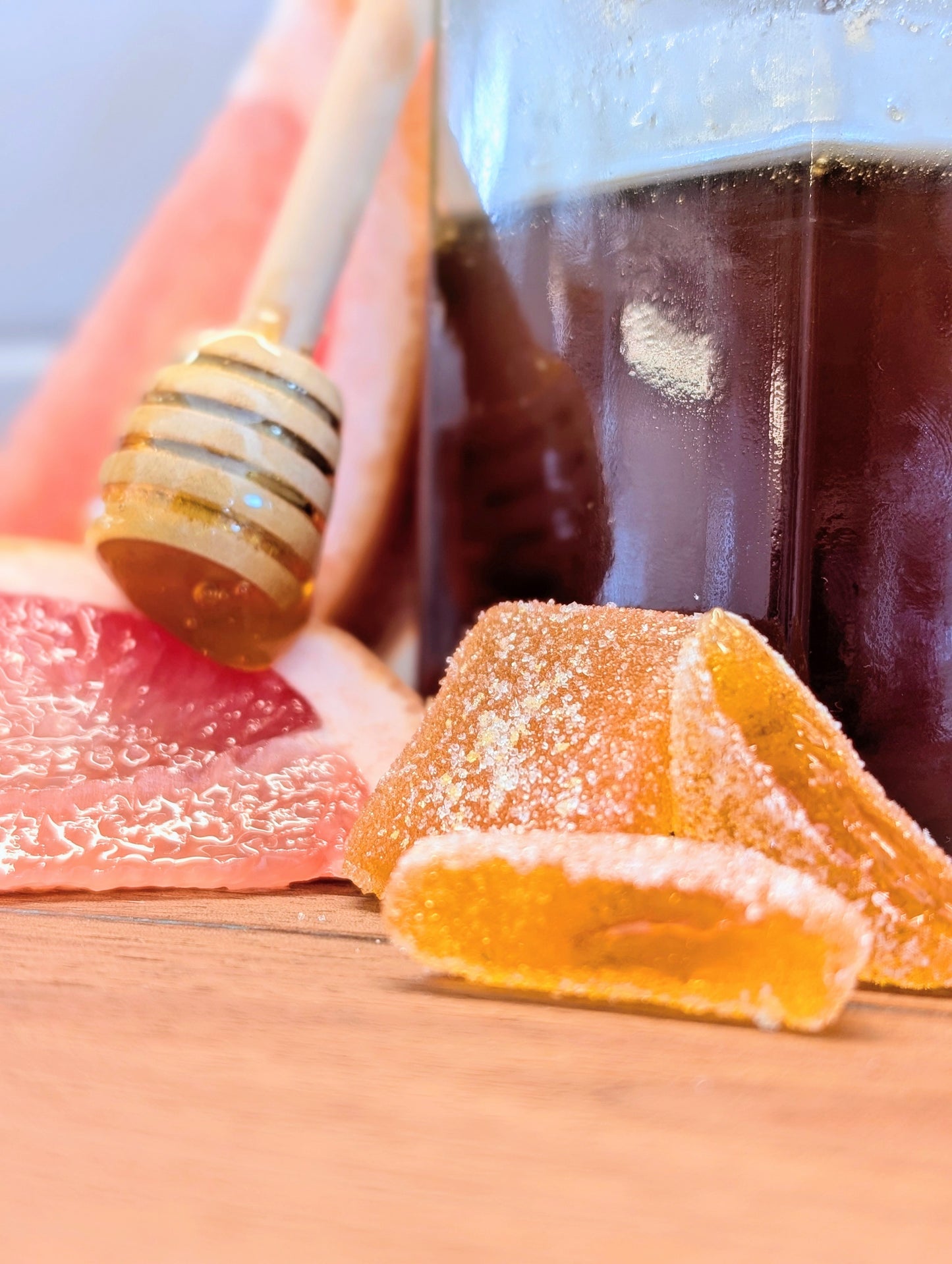 Honey Grapefruit Pâte de Fruit