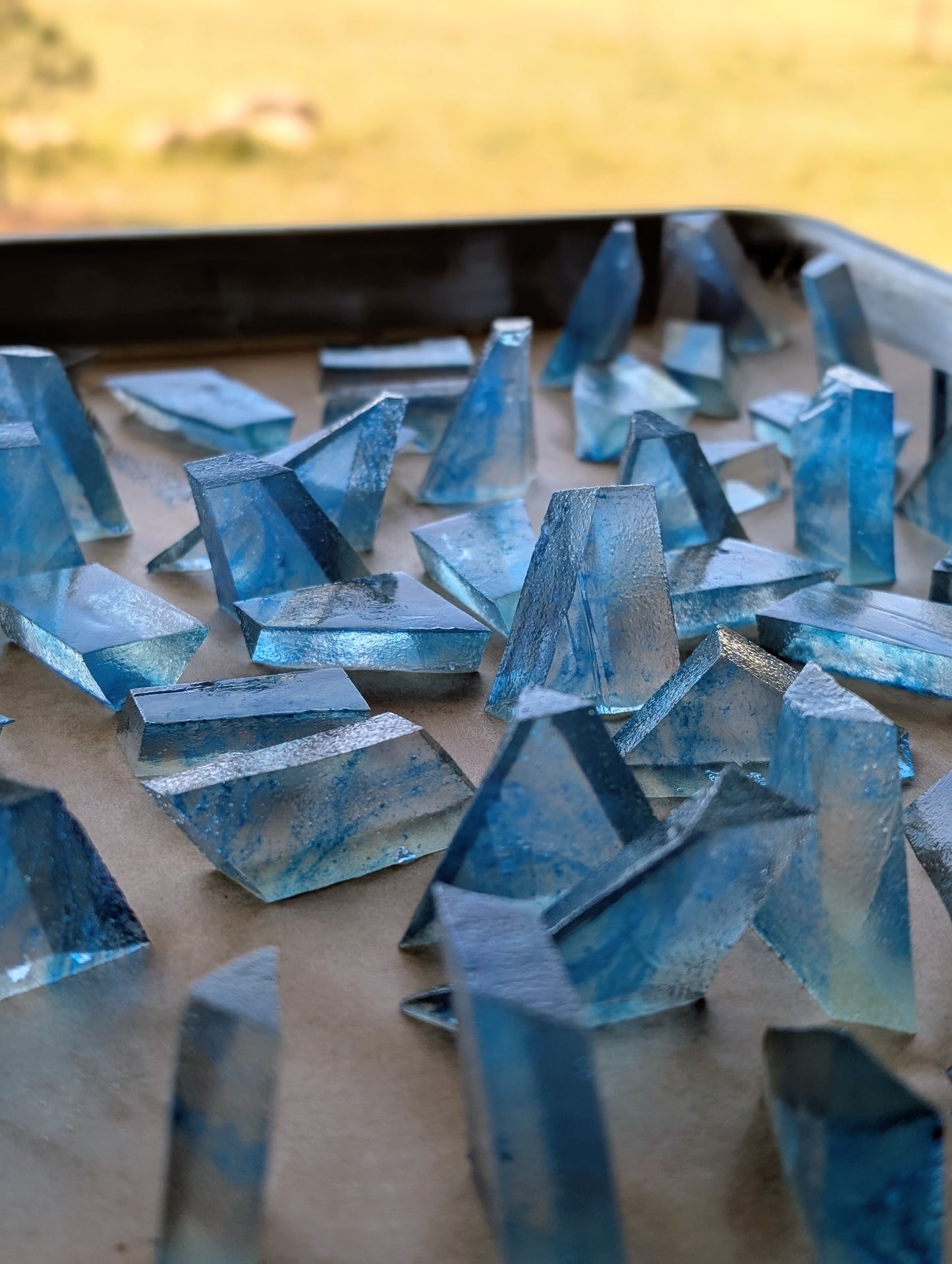 Coconut Lemonade Kohakuto (Crystal Candy)